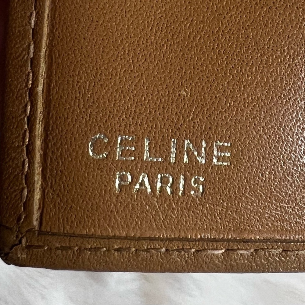 CELINE BI-FOLD MACADAM WALLET - Picture 3 of 10